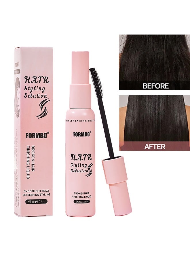 FORMBO Hair styling and hair detangling fixative for short hair to prevent frizz and make it fluffy. Hair detangling fixative for short hair, 35g - Image 1